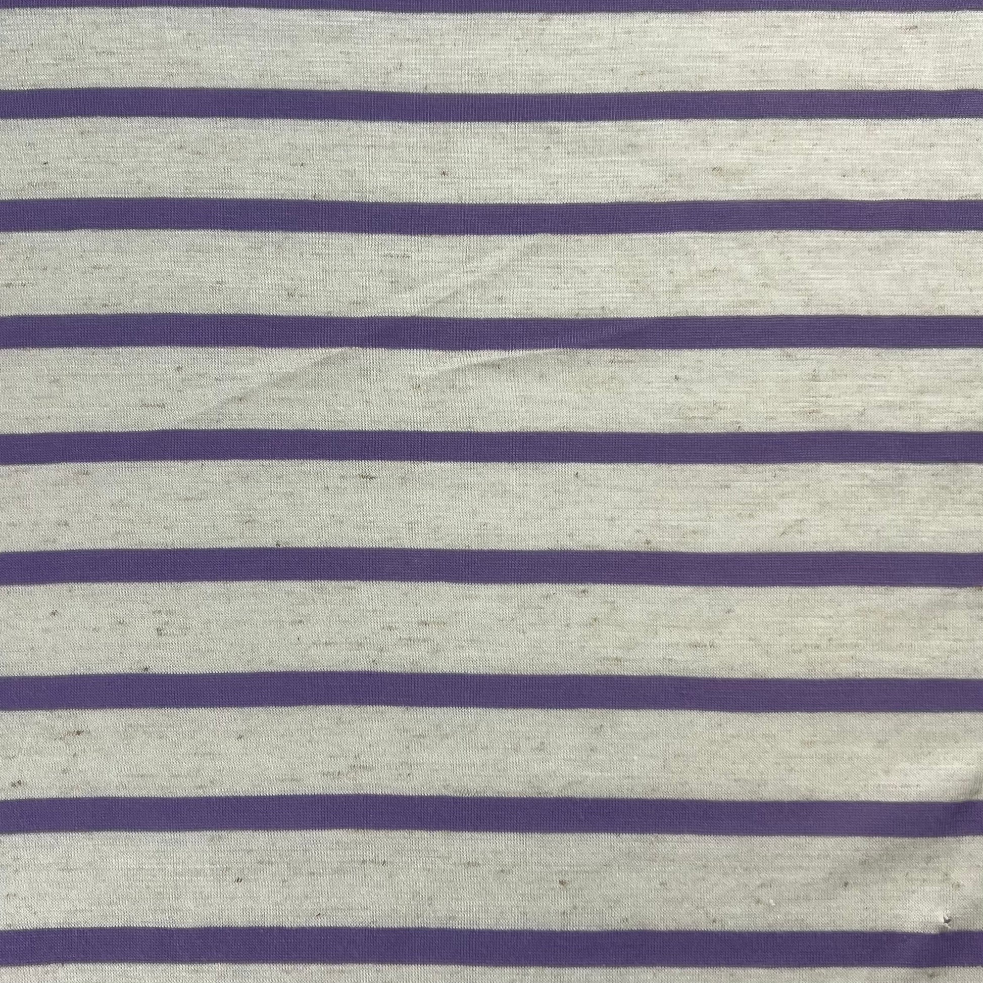 Lavender | Stripe Jersey R|S - SKU 7501E #S/FF-2