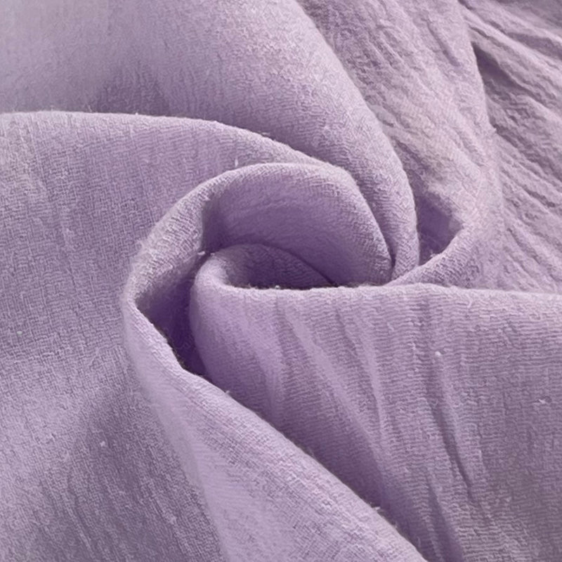 100% Cotton 50” Bubble Gauze - Lavender | SKU 2815D #U98