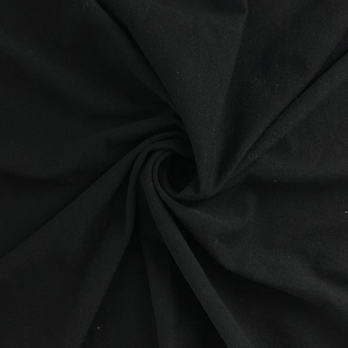 Black Cotton/Spandex Jersey - 12 Ounce | SKU 6857