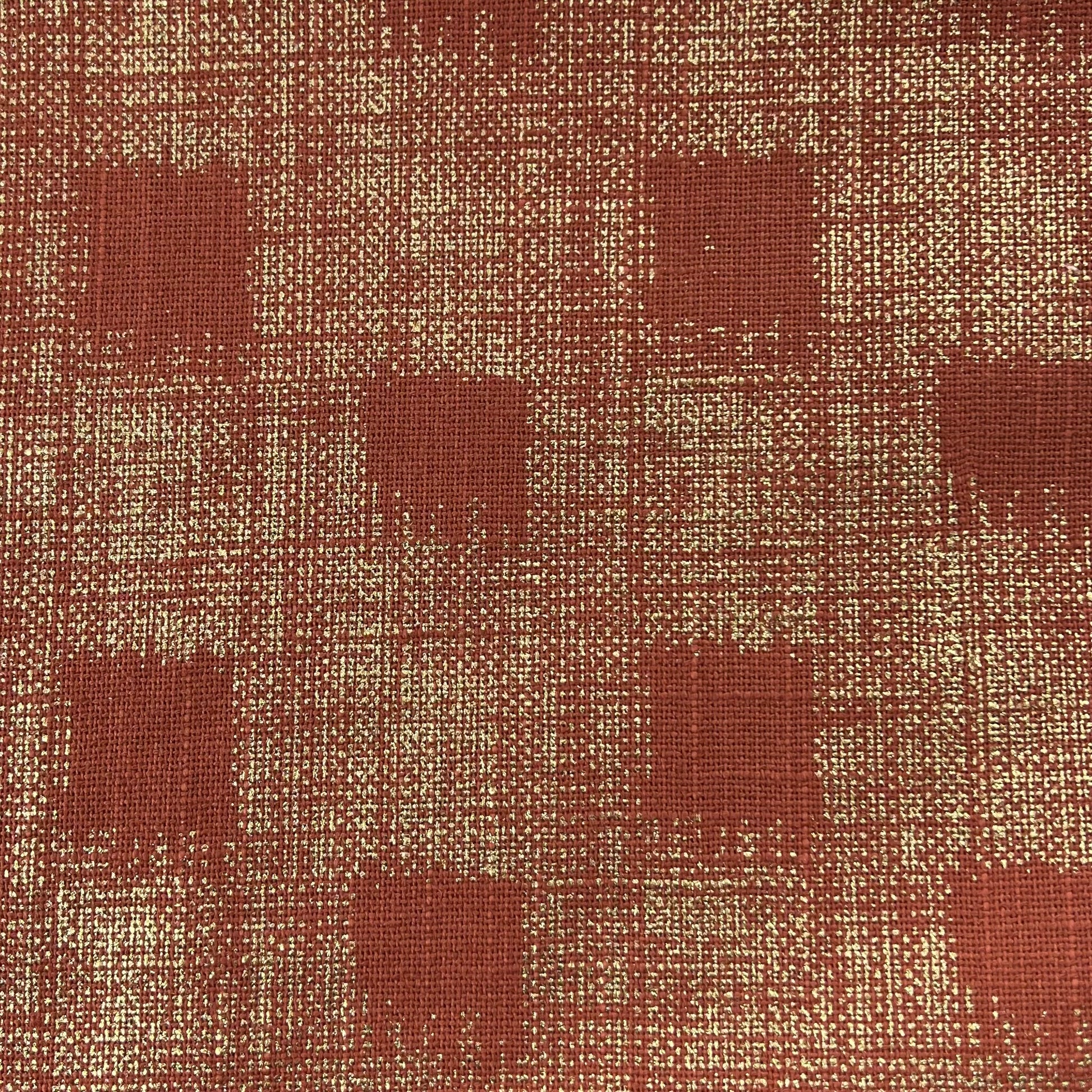 Rust Metallic Upholstery - SKU 7584A #S121