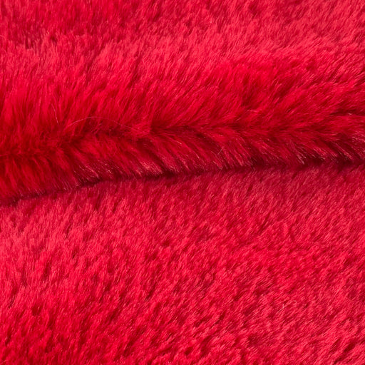 Red Faux Rabbit (Ave. 50 Yard Roll)