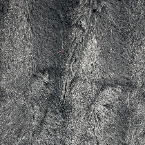 Dark Grey | Faux Mink (Avg. 50-Yard Roll)