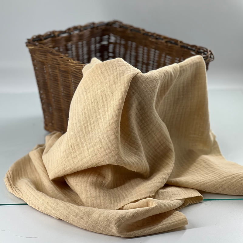 Double Face 100% Cotton Gauze - Champagne | 5924A #S96