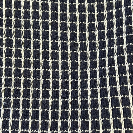 Black | Tattersal Textured Sweater Knit - SKU 7463 #U16