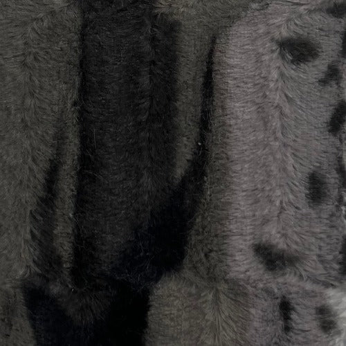 Exotic Grey | Safari Print Faux Mink (Avg. 50 Yard Roll)