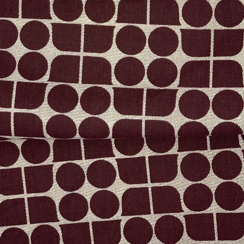 Bordeaux #UB198 Home Decorative Upholstery Print Woven Fabric - SKU 4902D