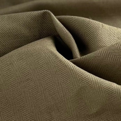 Beige Herringbone 7.5 Ounce Linen - SKU 7581B #S180