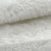 White Long Pile Faux Rabbit (Ave. 50 Yard Roll)