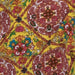 Yellow #S122 Medallion Print Spandex Jersey Knit Fabric - SKU4221F