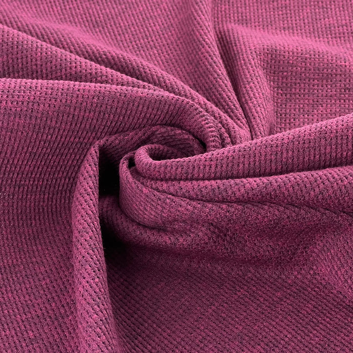 Magenta Heather Mini Thermal | SKU 7472 #S104