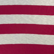 Fushia | Stripe Jersey R|S - SKU 7501G #S/GG