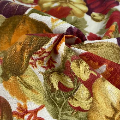 Gourd Patch | Harvest Print Shirting - SKU 7634C #U18 twist