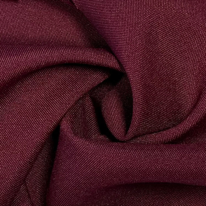 Burgundy | 100% Polyester Poplin 60" Wide - SKU 7411B #S110/111