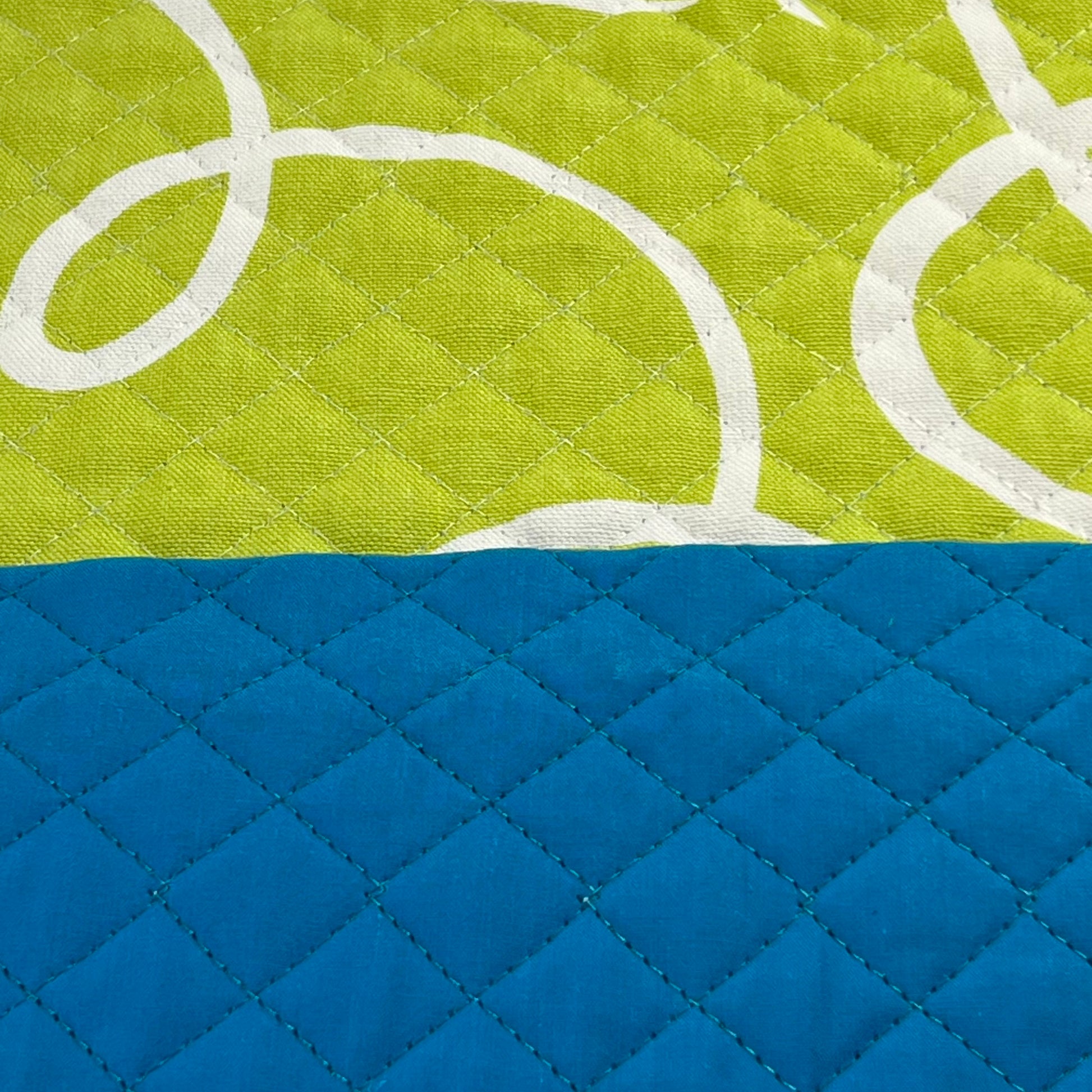 Lime | Trapeze Reversible Pre-Quilted Woven - SKU 7483 #S908/909