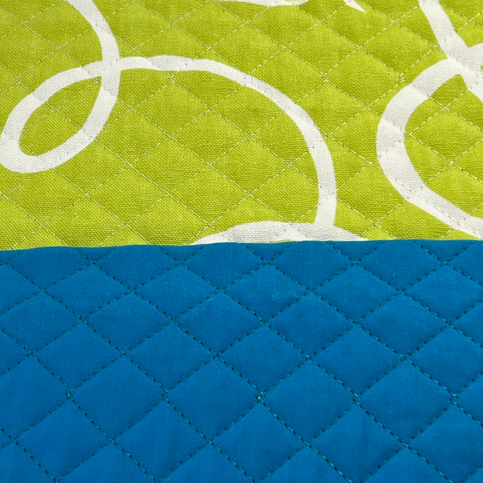 Lime | Trapeze Reversible Pre-Quilted Woven - SKU 7483 #S908/909