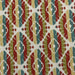 Rust Spiked Diamond Overlay Upholstery - SKU 7584F #S134