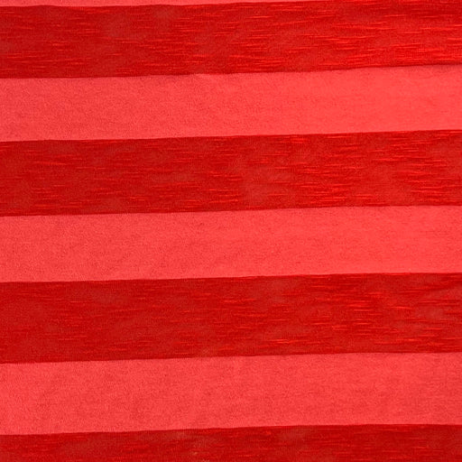 Red | Tonal Stripe Jersey R|S - SKU 7501B #S/FF-2
