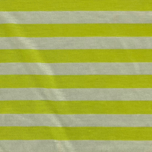 Neon Yellow | Stripe Jersey R|S - SKU 7501A #S/GG