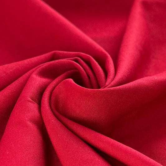 Red | 6 Ounce Laundered Linen - SKU 7585A #S40