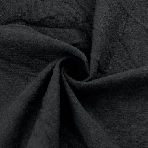 Black | Ultra-Wide Cotton Jersey 120GSM - SKU 7453