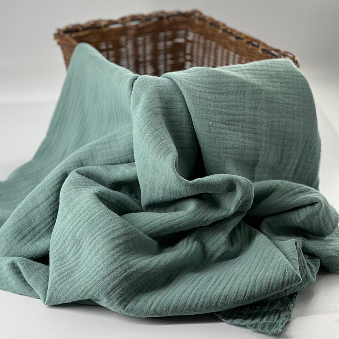 Sage | Double Face 100% Cotton Gauze - SKU 5924B #S96