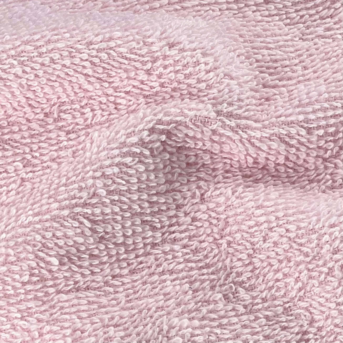 Terry Cloth Fabric 100% Cotton 45 Wide (11oz) by The Yard (Pink)