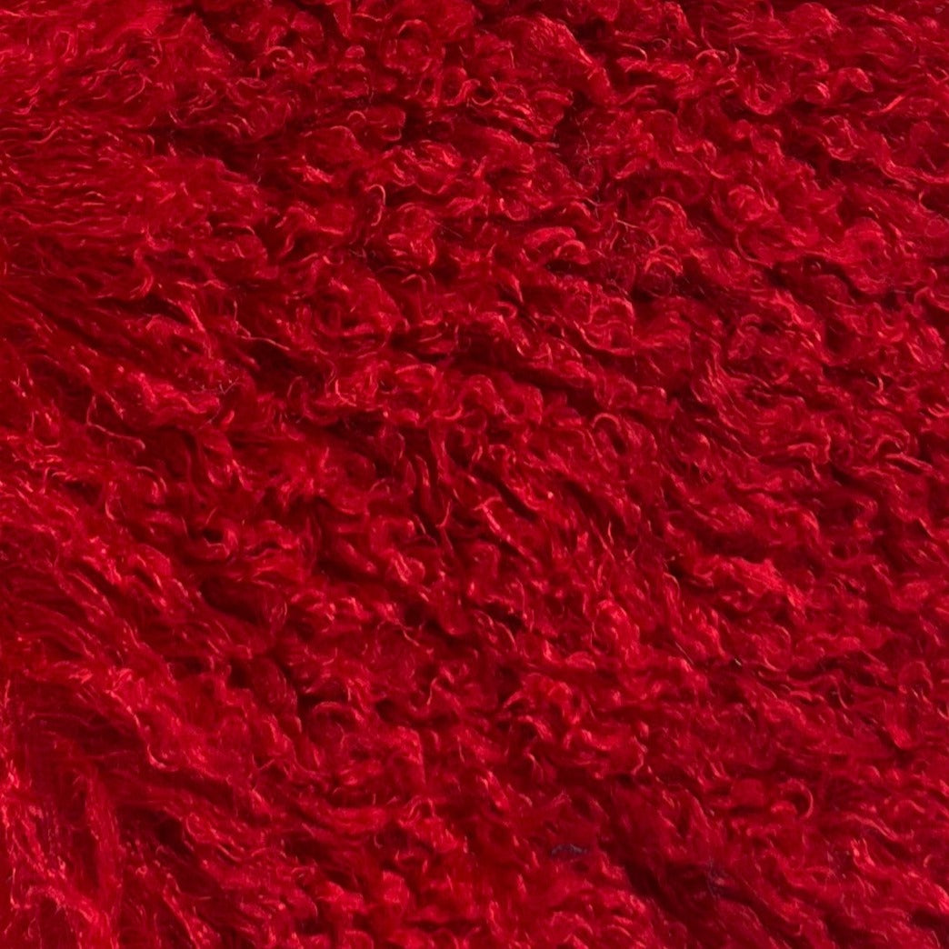 Red | Faux Llama (Avg. 50 Yard Roll)