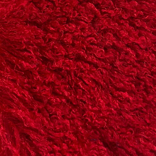 Red | Faux Llama (Avg. 50 Yard Roll)