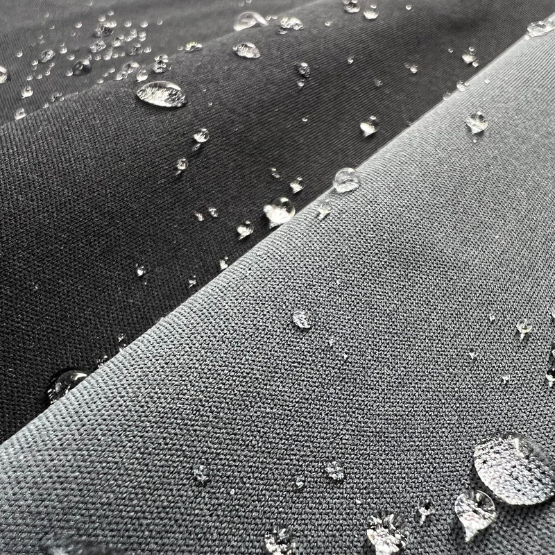 Black | Revisable Bonded Waterproof Polyester - SKU 7448B #S85