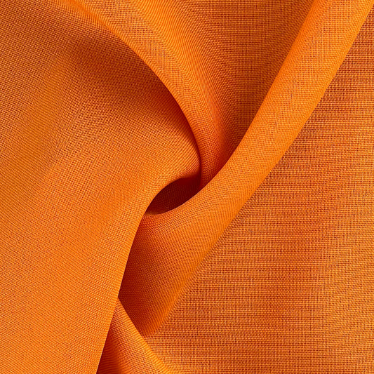 Orange | 100% Polyester Poplin 60" Wide - SKU 7411B #S110/111/116