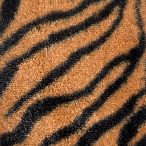 Tiger | Safari Print Faux Mink (Avg. 50 Yard Roll)