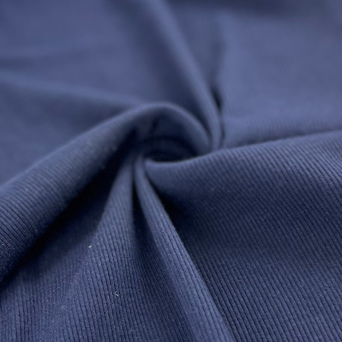 Navy 2x2 Rib - 100% Cotton, 8 Ounce, 52