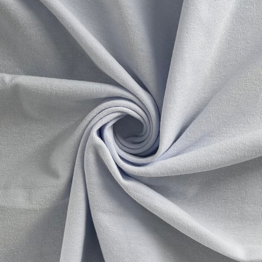 White Jersey Knit Fabric Clearance - SKU 0000 - 20 Yard Lot - Save $42 (40%)