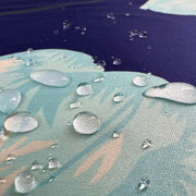 Aqua Tulip | Revisable Bonded Waterproof Polyester Print - SKU 7448 #S85