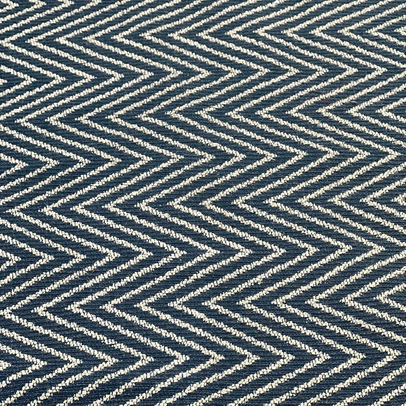 Aqua Chevron | Chenille Jacquard Upholstery - SKU 7229E #S901