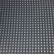 Black Woven Check Voile - 7593 #U16