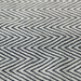 Aqua Chevron | Chenille Jacquard Upholstery - SKU 7229E #S901