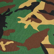 Woodland Camouflage Print Canvas flat print