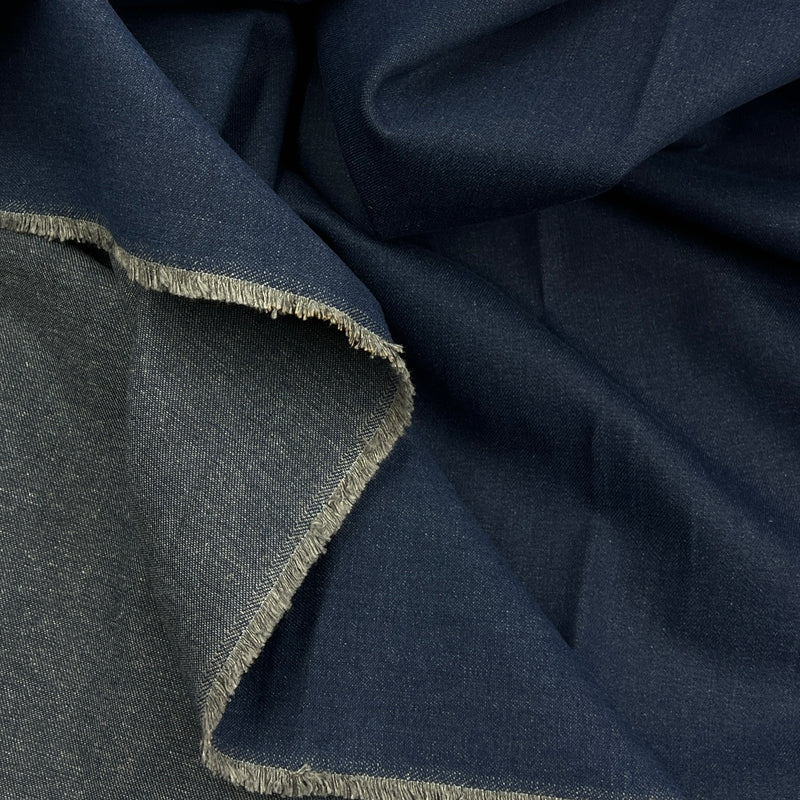 Indigo Grey Weft Tinted Denim - 11.5oz, 100% Cotton, 67" Wide - SKU 5141 #S20