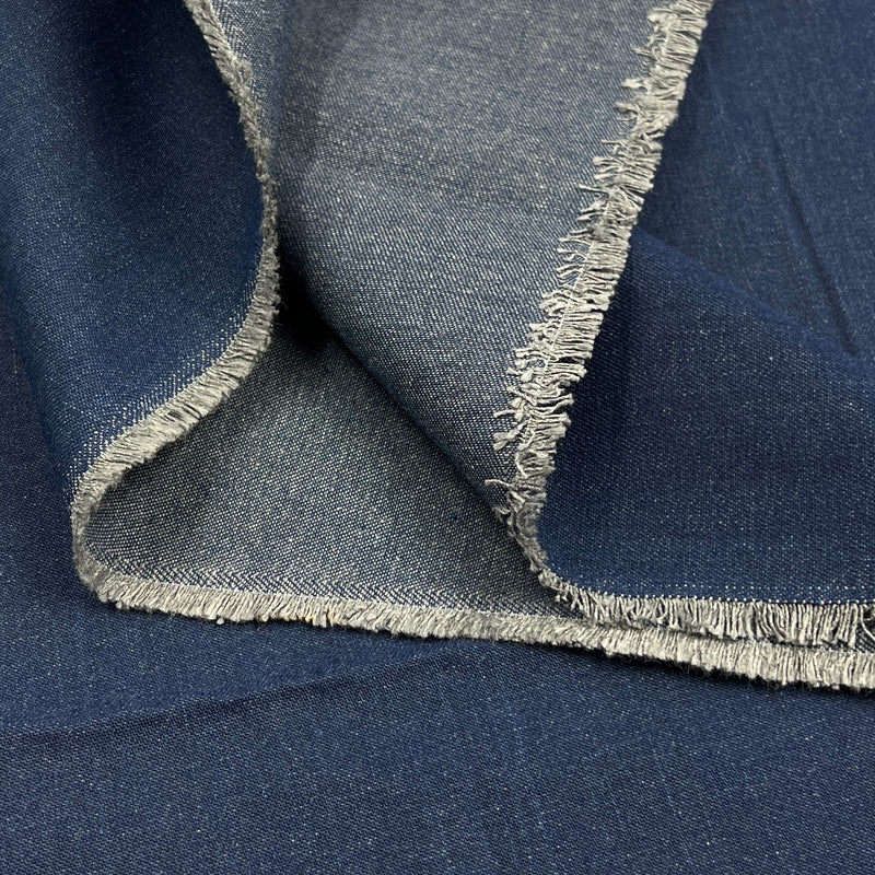 Indigo Grey Weft Tinted Denim - 11.5oz, 100% Cotton, 67" Wide - TN-5873 #U104