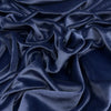 Navy Stretch Velour - 210GSM, Polyester, 60
