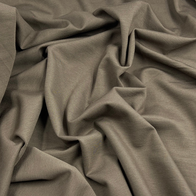 Taupe Ponte Leggero - Rayon/Nylon/Lycra, 59" Wide