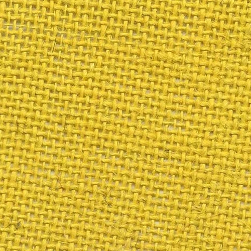 Yellow #U100 Jute Burlap Woven Fabric - SKU 1787B
