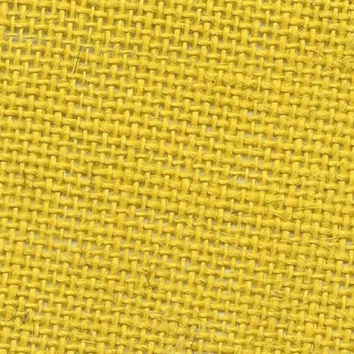 Yellow #U100 Jute Burlap Woven Fabric - SKU 1787B
