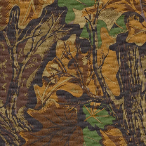 Pro Tuff WaterProof 20 Ounce Camouflage Oak Leaf Canvas Woven Fabric