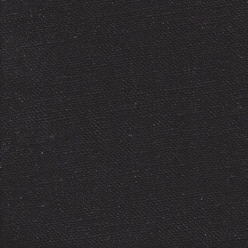Black #U63 Laundered Linen Woven Fabric -SKU 6083