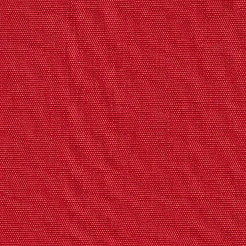 Red Polyester/Cotton Poplin Woven Fabric