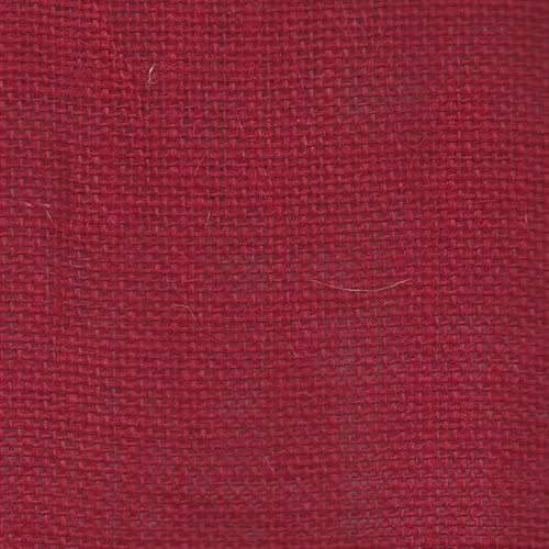 Red #U100 Jute Burlap Woven Fabric - SKU 1787B