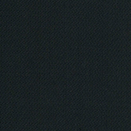 100% Wool Black Fabric by the Yard 450GSM Heavy Weight made in the USA 