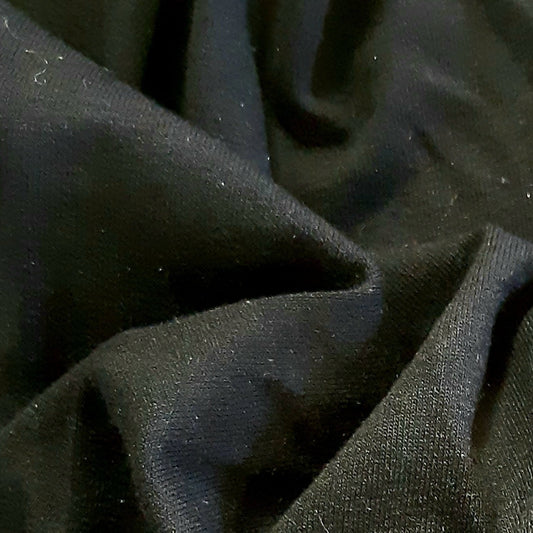 Black #1 | Polyester/Cotton 10 Ounce Jersey - SKU 6906 #S5